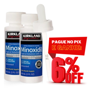 2 Unidades de Minoxidil Kirkland